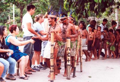 טיול בברזיל מפגש עם שבטים